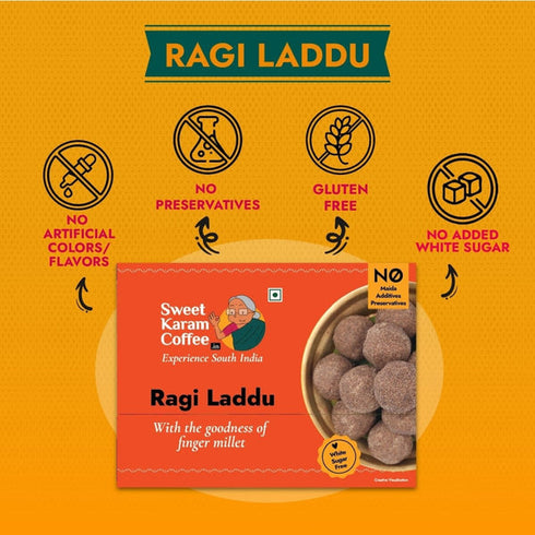 Sweet Karam Coffee Ragi Laddu